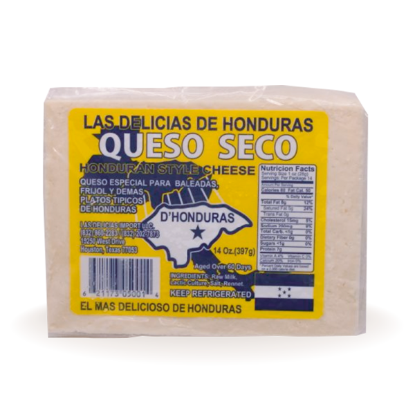 Queso Seco Hondureño Quesos Las Delicias